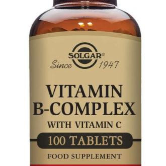 Solgar B-Complex + C vitamin 100tbl.