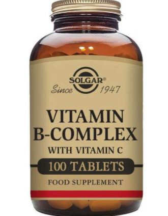 Solgar B-Complex + C vitamin 100tbl.