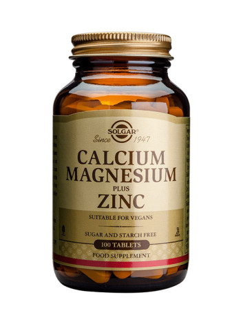 Solgar Kalsium Magnesium + Sinkki 100 tabl 