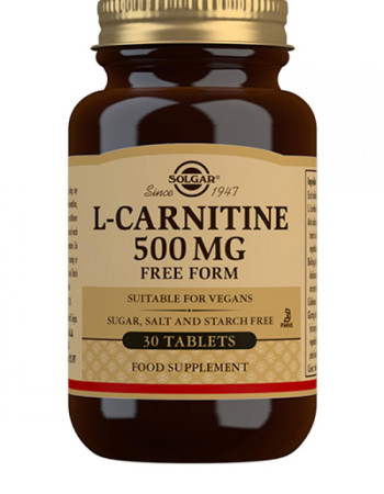 Solgar L-karnitiini 500mg 30tabl