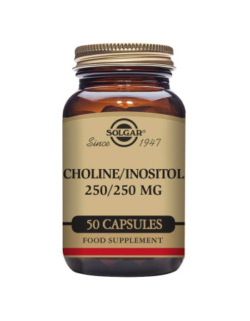 Solgar Koliini/Inositoli 250/250 mg 50kps.