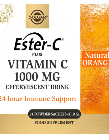Solgar Ester-C PLUS vitamin C 1000 mg porejuomajauhe 21 pss