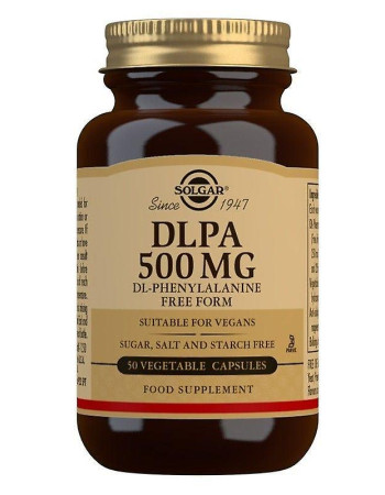 Solgar DLPA 500 mg Vegicaps 50 (DL-fenyylialaniini)