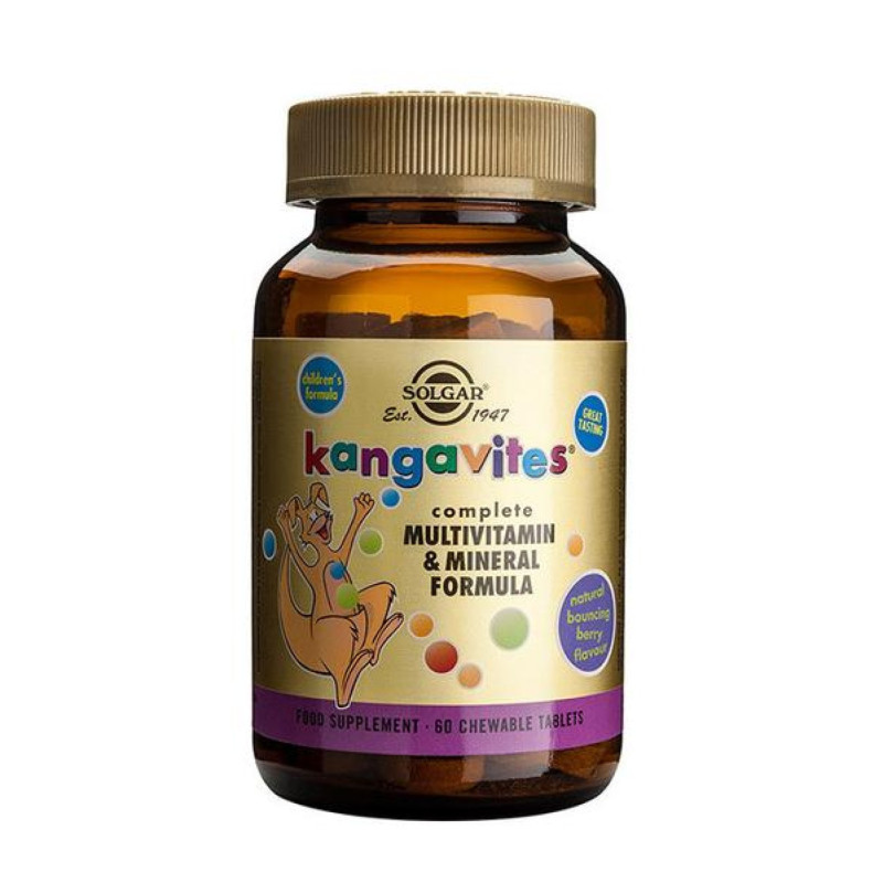 Solgar kangavites Bouncing Berries 60 tabl
