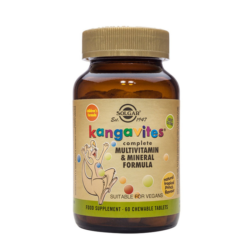 Solgar Kangavites® Tropical Punch 60 tabl. 60 tabl