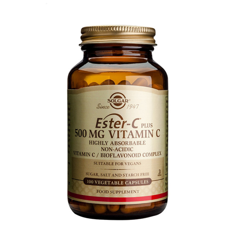 Solgar ester-C plus 500 mg 50kaps c-vitamiini