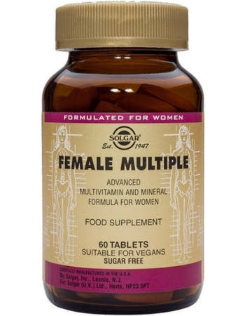 Solgar Female Multiple naisten monivitamiini 60 tabl 