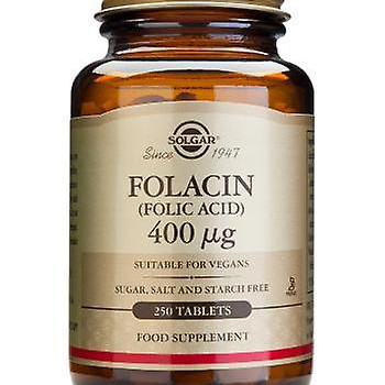 Solgar Foolihappo (Folic Acid) 400 µg (Folacin)