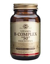 Solgar B-complex "50" high potency 50kaps 