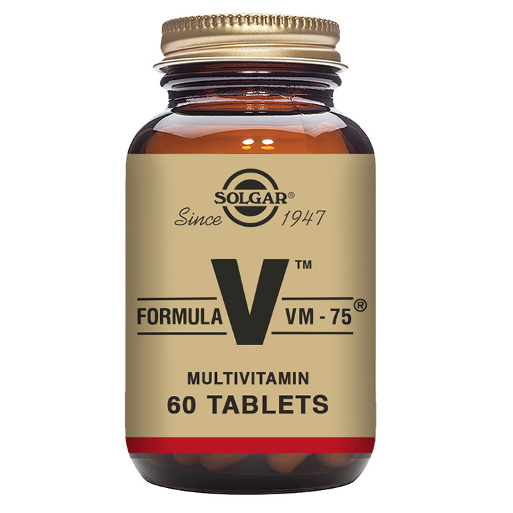 Solgar Formula VM-75 monivitamiini aikuiselle&urheilijalle 60 kapsl