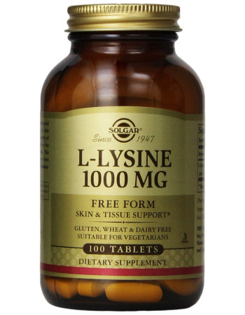 Solgar L-Lysiini 1000mg 100 tablettia
