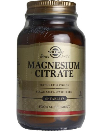 Solgar Magnesiumsitraatti 60 vegetabl 
