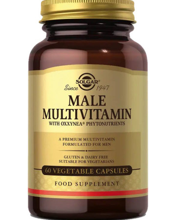 Solgar Male Multiple miesten monivitamiini 60 tabl 