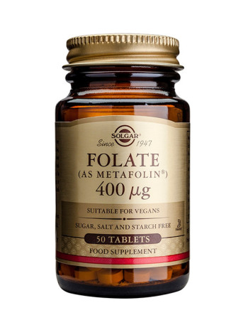Solgar Folaatti (Metafolin®) 400 µg