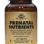 Solgar Prenatal Nutrients raskaana oleville ja imettäville 120 vegetabl