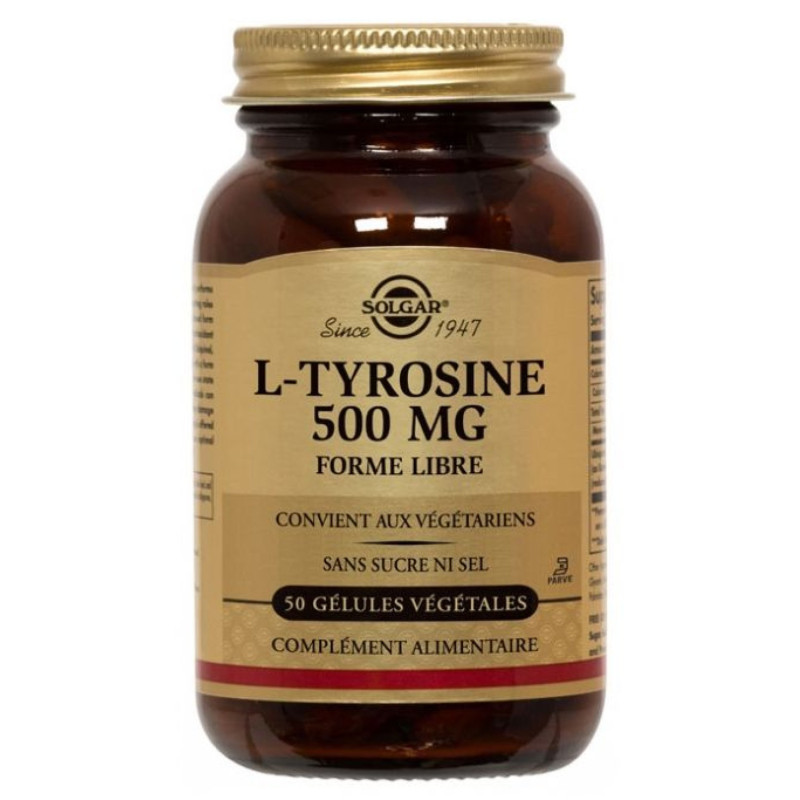Solgar L-Tyrosiini 500 mg