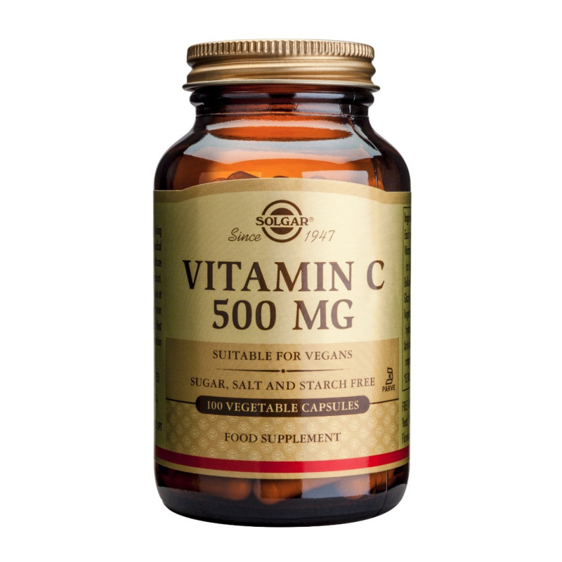 Solgar C-vitamiini 500 mg 100 kaps