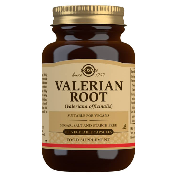 Solgar Valeriaanan juuri 100 kapselia