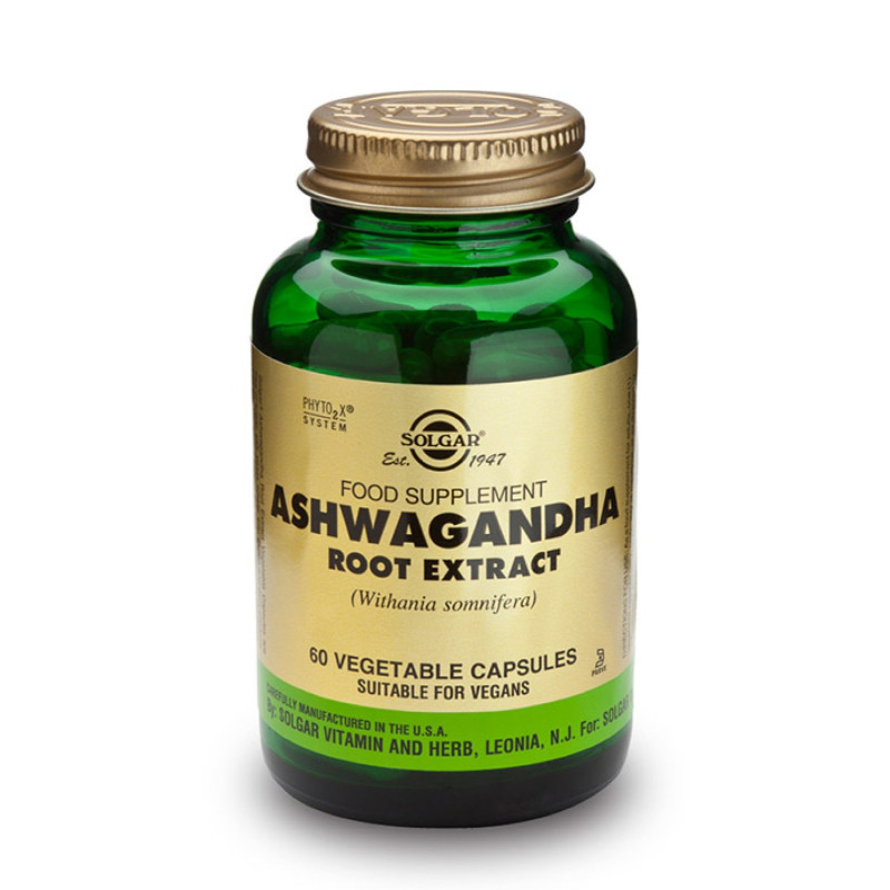 Solgar Ashwagandhan juuriuute 60kaps