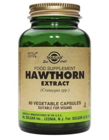 Solgar Orapihlajanmarjauute (Hawthorn) 60kapsl