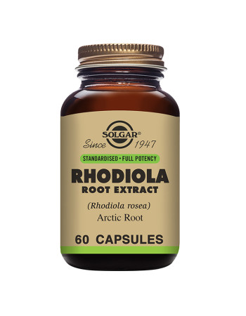 Solgar rhodiola ruusujuuriuute 60 vegekapsl