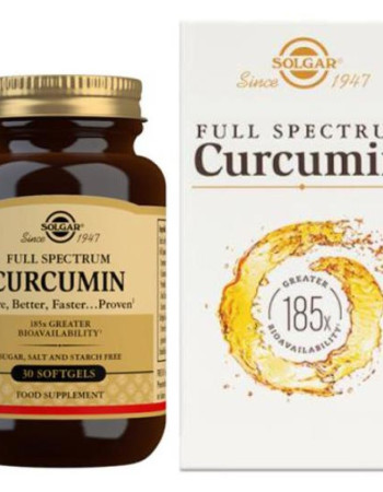 Solgar Full Spectrum Curcumin Kurkumiini 30 softgel