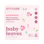 ATTITUDE Baby Leaves 99% Water Baby Wipes 72 kpl