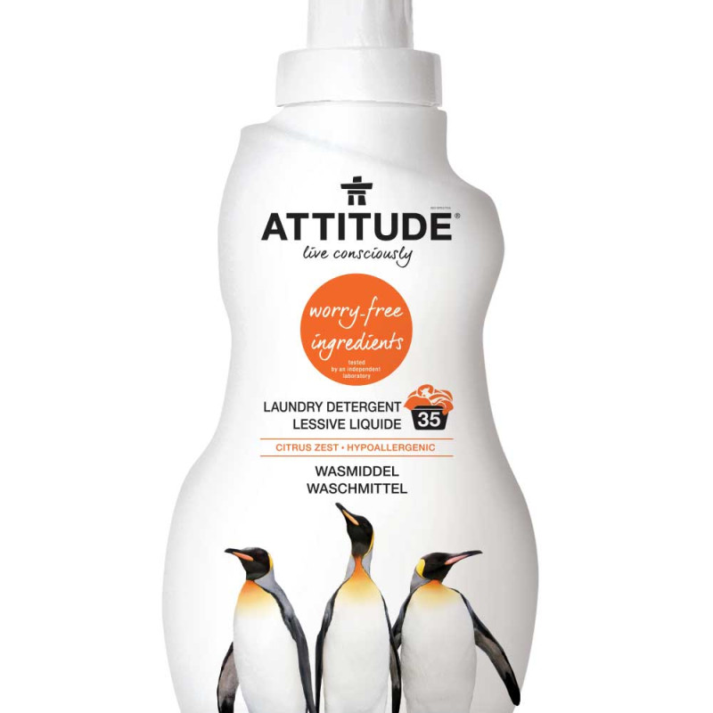 Attitude pyykinpesuaine sitrus
