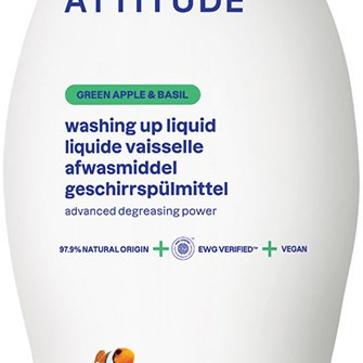 Attitude Käsitiskiaine, omena & basilika 700ml