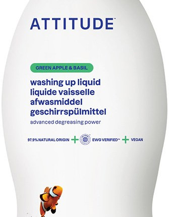Attitude Käsitiskiaine, omena & basilika 700ml
