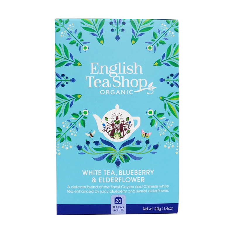 ENGLISH TEA SHOP white tea blueberry & elderflower