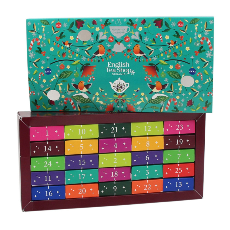 English Tea Shop Teejoulukalenteri lipas 25 pss