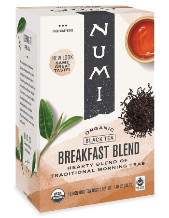 Numi Breakfast Blend Tee, luomu, reilu 