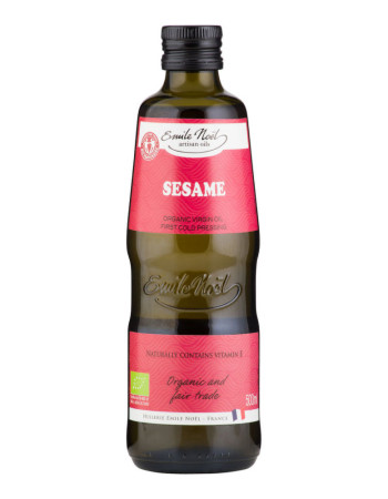 Emile Noel seesamiöljy 500ml kylmäpuristettu luomu