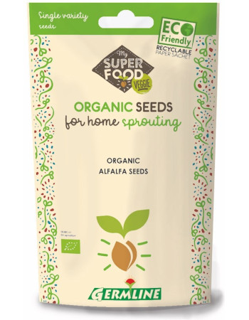 germline Luomu alfalfan/sinimailanen siemen idätykseen 150g