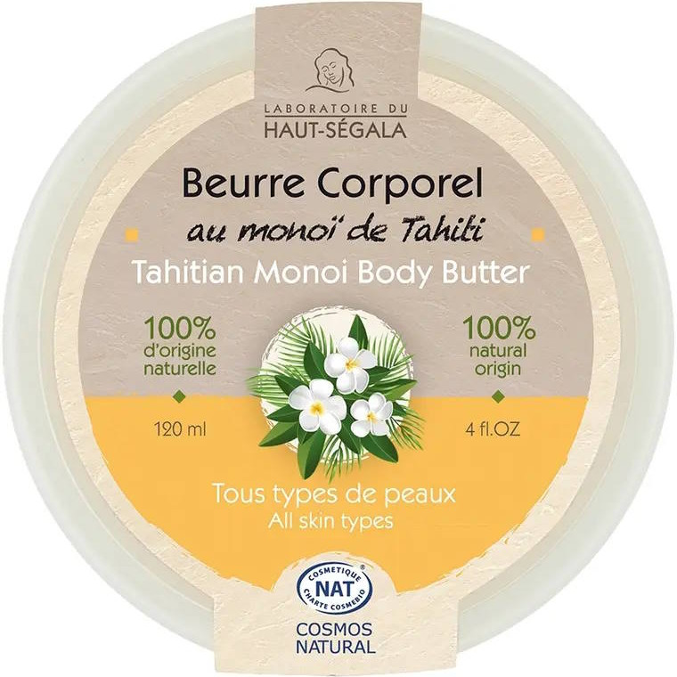 Haut-segala Tahiti Monoi-voi, luomu, 120ml