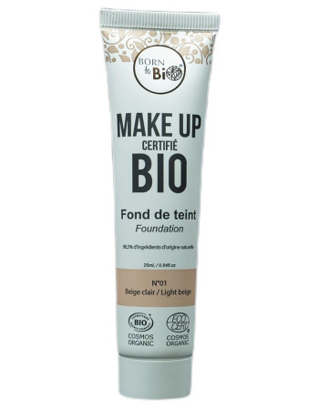 Born to Bio meikkivoide nr1 light beige 25ml