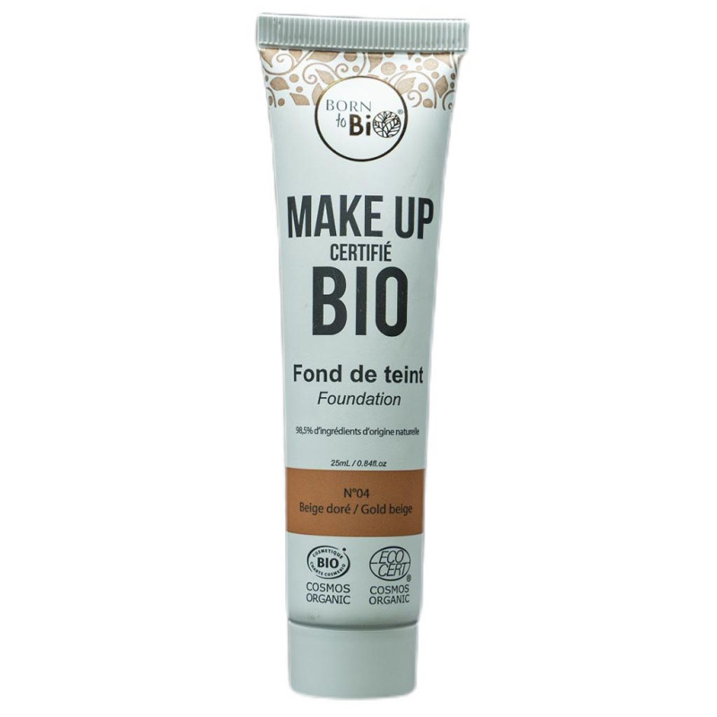 Born to Bio meikkivoide N°4 Golden Beige 25ml