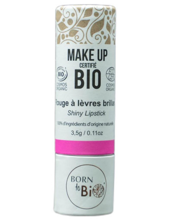 Born to Bio Organic Lipstick N°3 - Huulipuna Rose Fuchsia 3,5g