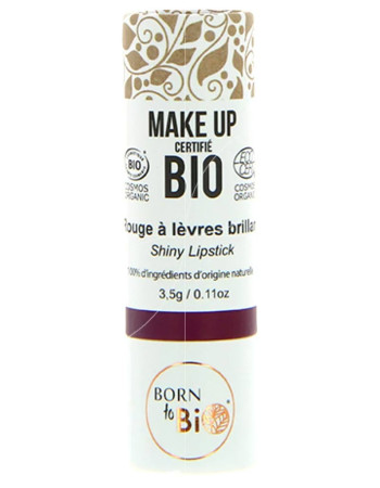 Born to Bio Organic Lipstick N°6 - Huulipuna Prune 3,5g