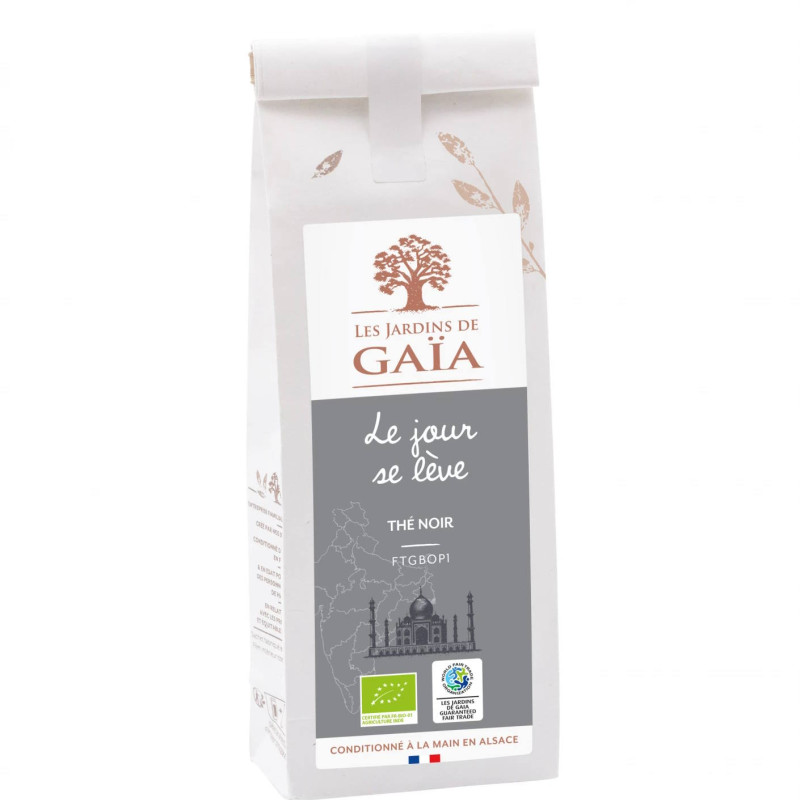 Les Jardins de Gaïa Luomu It's a New Day musta Assam irtotee 100g