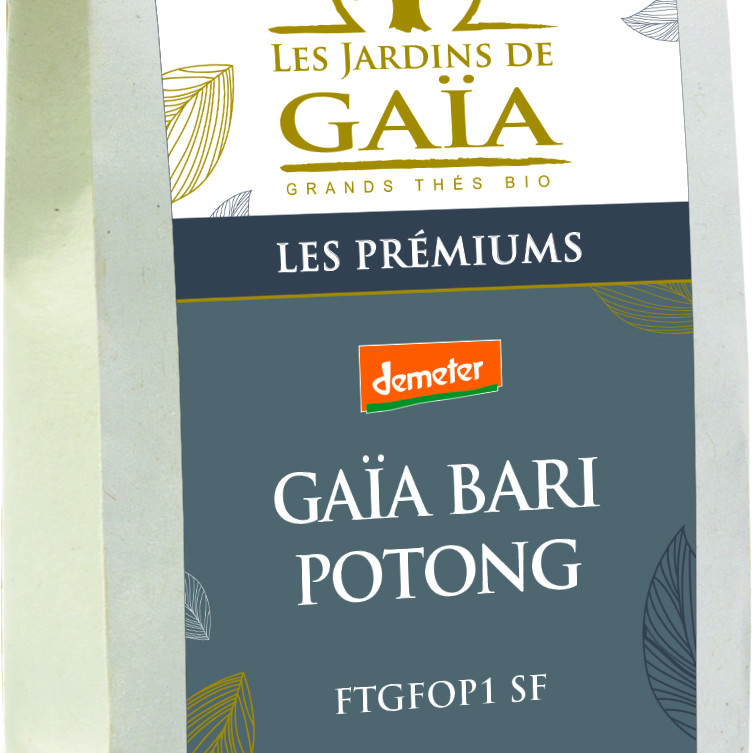 Les Jardins de Gaïa Demeter Premium musta irtotee Bari Potong 100g