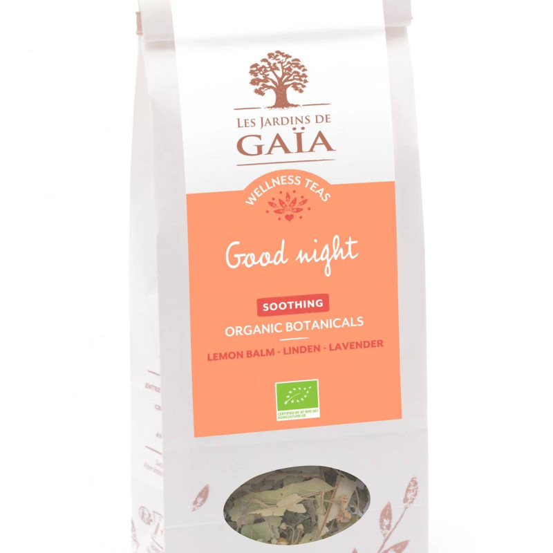 Les Jardins de Gaïa Luomu Good Night yrttitee 50g