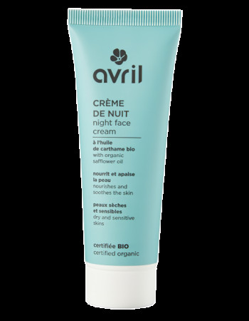 Avril Organic Yövoide kuivalle ja herkälle iholle 50ml