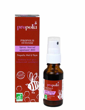 Propolia - Propolis suusuihke rauhoittaa ja raikasttaa suuta