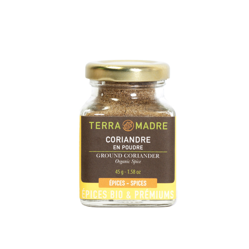 Terra Madre luomu jauhettu korianteri 45g