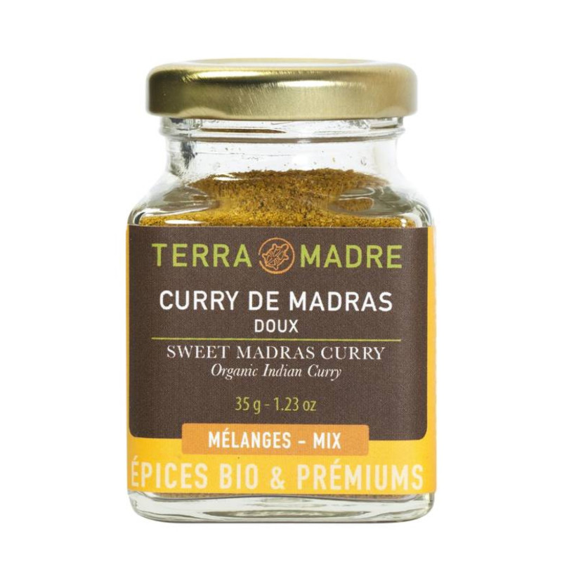 Terra Madre luomu madras makea curry 35g