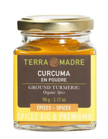 Terra Madre kurkuma jauhettu 90g luomu