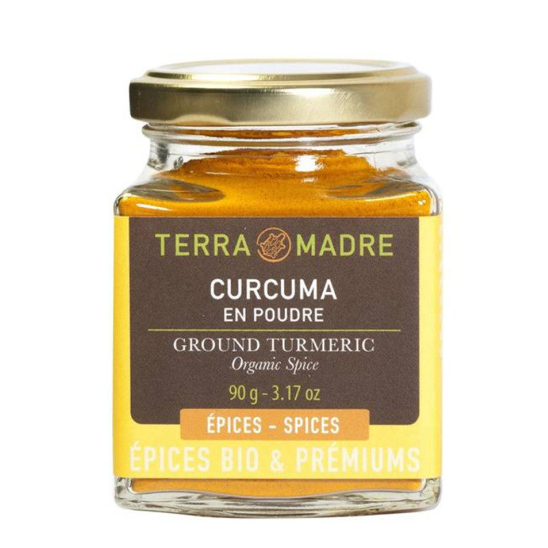 Terra Madre kurkuma jauhettu 90g luomu