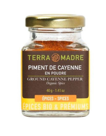 Terra Madre Luomu jauhettu Cayennepippuri 40g